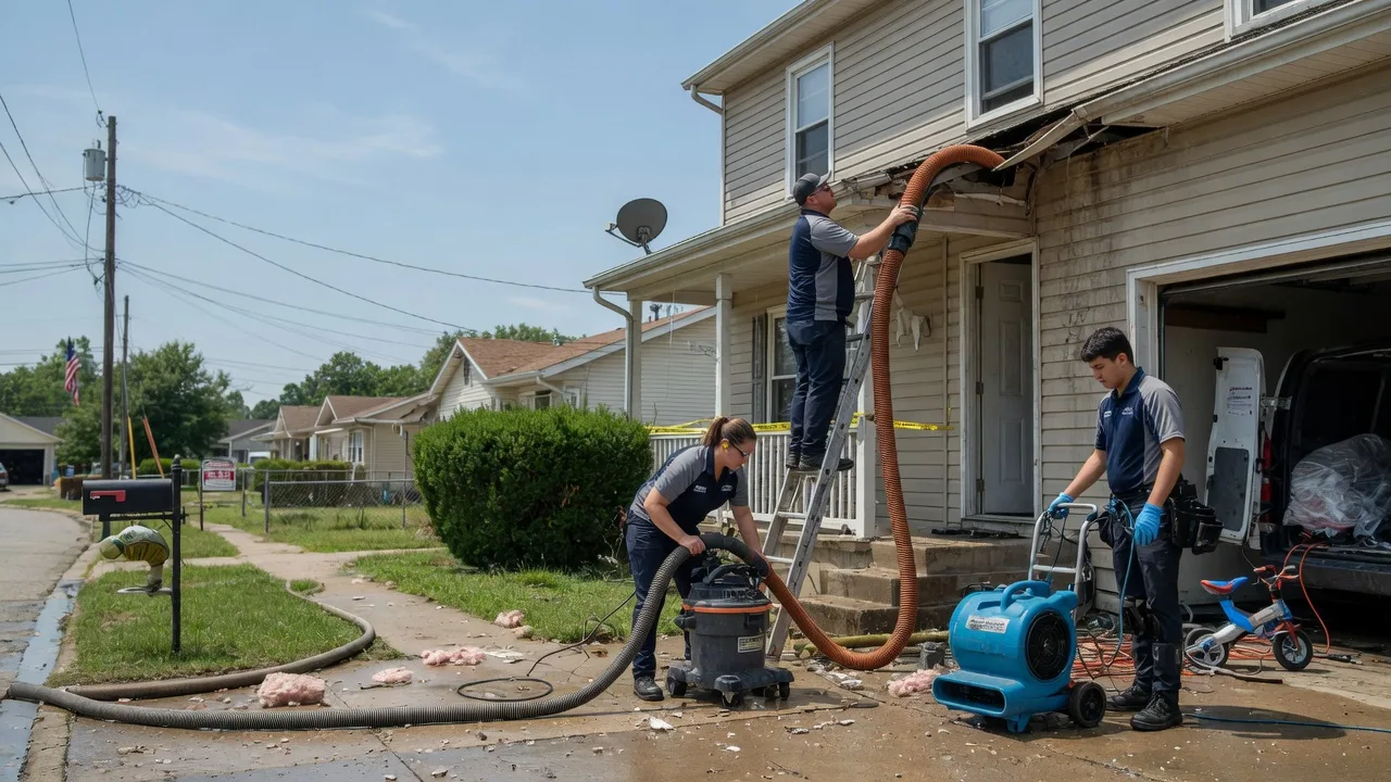 Water Damage Restoration in Hemlock, IN near me